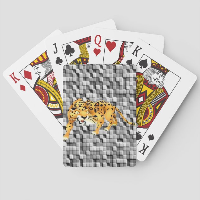 Baralho Tiger Playing Card Deck (Verso)
