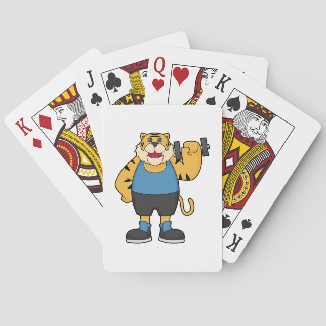 Baralho Tigre Malhação Dumbbell (Verso)