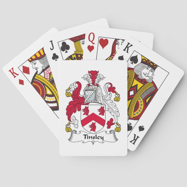 Baralho Tinsley Family Crest (Verso)