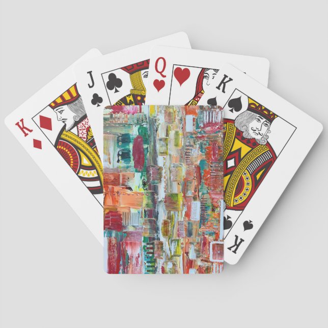 Baralho Tire-o de volta, jogando cartas (Verso)