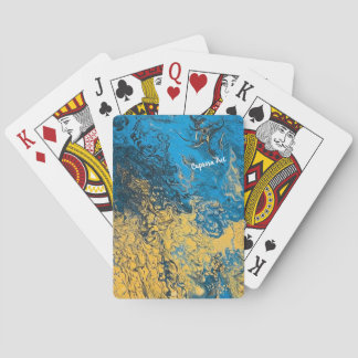 Baralho Tocando Cartões