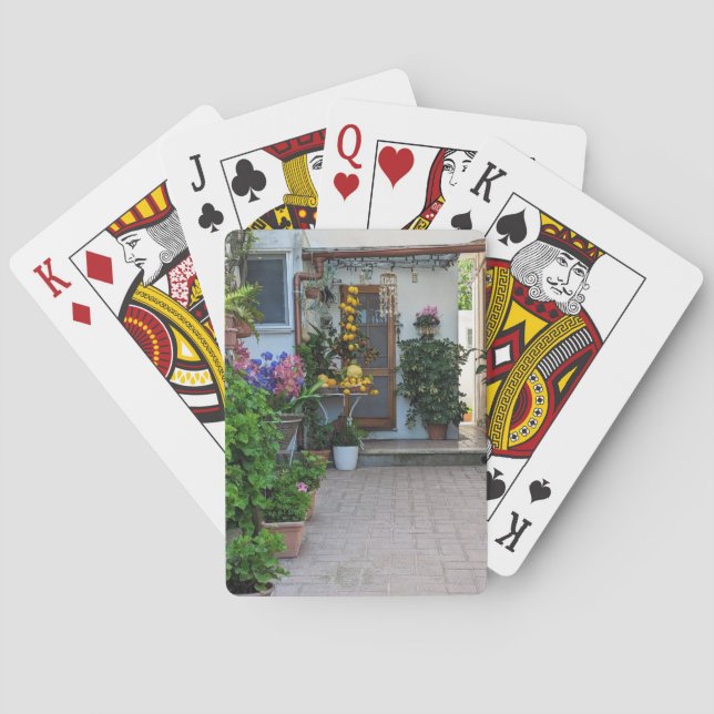 Baralho Tocando Cartões (Verso)