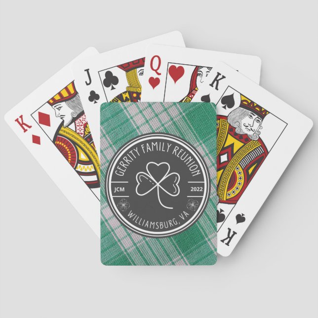 Baralho Tocando Cartões (Verso)