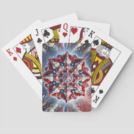 Baralho Tocando Cartões com Cores Norueguesas