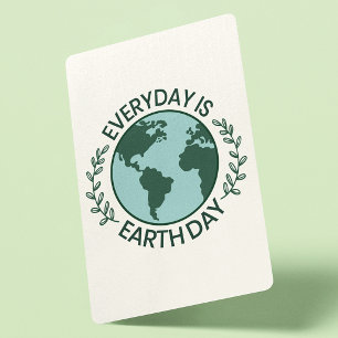 Baralho Todo Dia é Dia da Terra - Amante da Terra Verde Vi