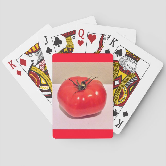 Baralho Tomate Vermelho Cor-de-Rosa 4Elle (Verso)