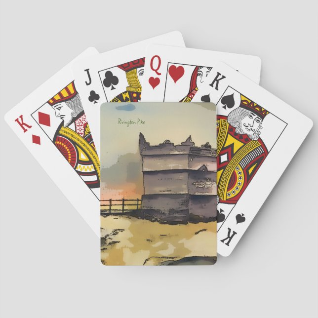 Baralho Torre de Pesquisa de Pike Rivington (Verso)