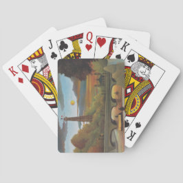 Baralho Torre Sena e Eiffel no Sol (Paris, França)