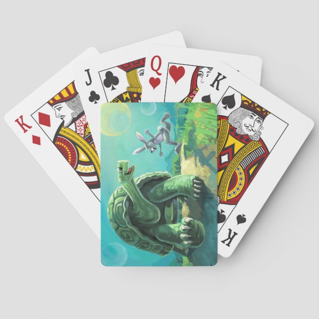 Baralho Tortoise e a arte da lebre (Verso)