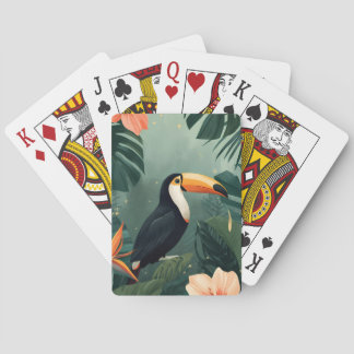 Baralho Toucan Muse Tropical Botanical Playing Cards