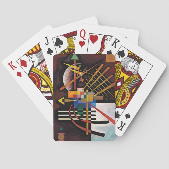 Baralho Trabalho de arte Clássico de Pintura de Abstrato K (Verso)