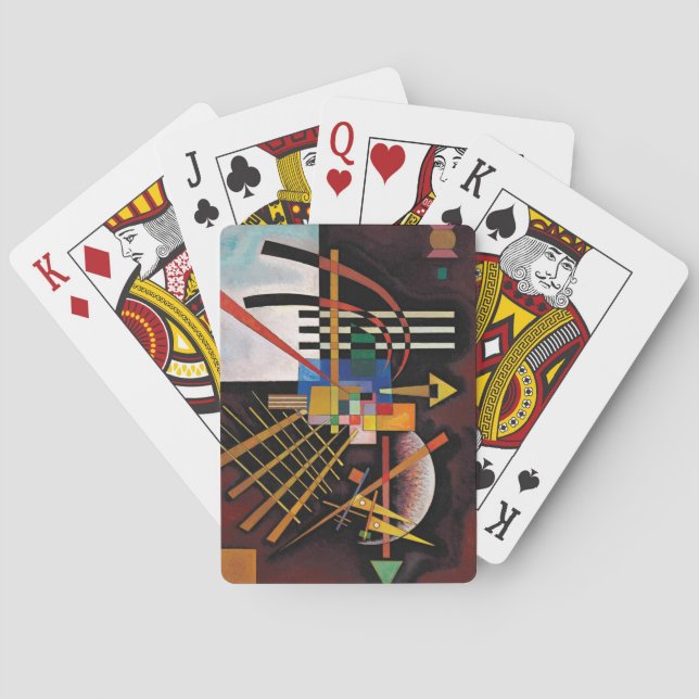 Baralho Trabalho de arte Clássico de Pintura de Abstrato K (Verso)