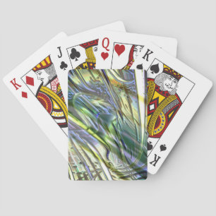 Baralho Traços no estilo de bambu, amarelo verde-claro mac