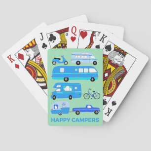 Baralho Trailers RV de Retro-home FELIZES CAMPERS