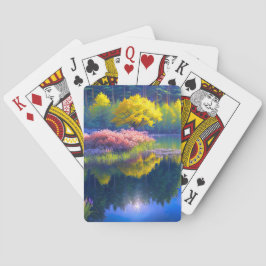 Baralho Tranquil Oasis, Beleza de Pequena Ilha