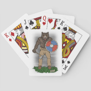 Baralho Transformou o Viking Berserker ou Werebear