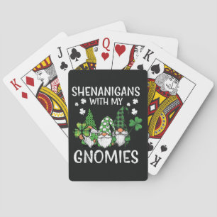 Baralho Travessuras do Dia de São Patrício com Gnomies Gno