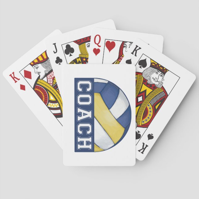 Baralho Treinador de Voleibol (Verso)