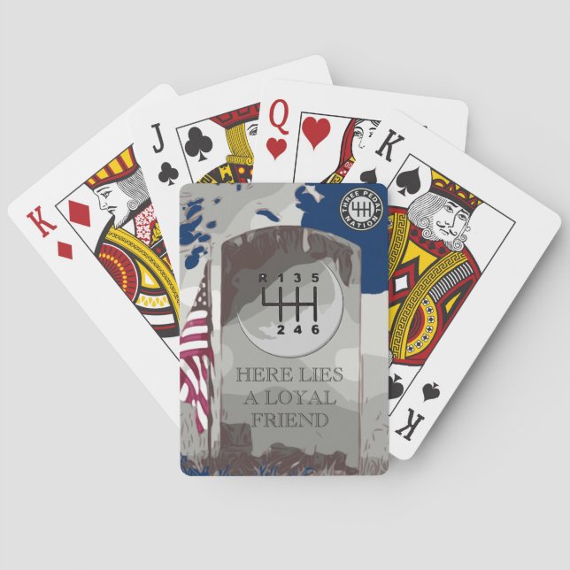 BARALHO TRÊS NAÇÃO PEDAL (Verso)