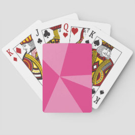 Baralho Triângulos padrão geométrico