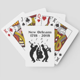 Baralho Tricentenário histórico de Nova Orleans