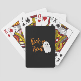 Baralho Trick or Treat Fantasma Halloween