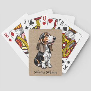 Baralho Tricolor Basset Hound
