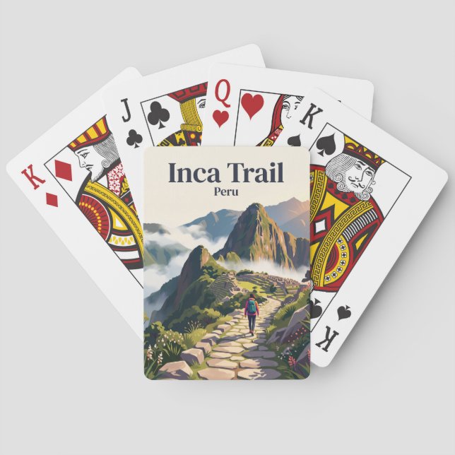 Baralho Trilha Inca Peru (Verso)
