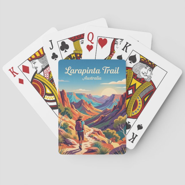 Baralho Trilha Larapinta Austrália (Verso)