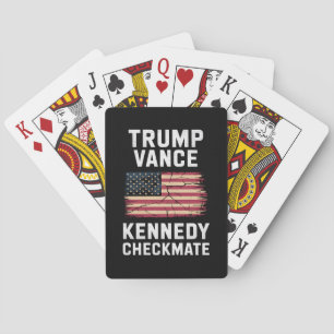 Baralho Trump Vance 2024 Trump Vance Kennedy Xeque-Mate
