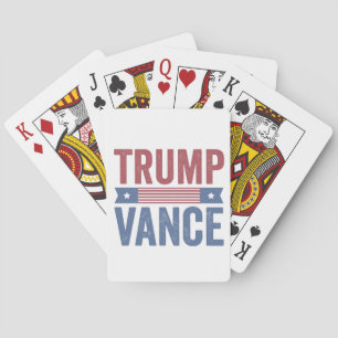 Baralho Trump Vance Republican American Election Gift
