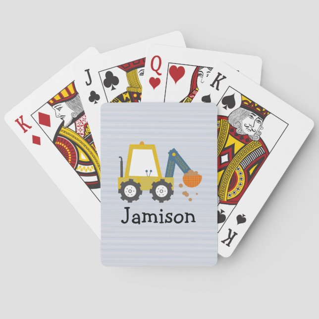 Baralho Truque de Construção de Escavador, Strik (Verso)