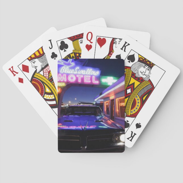 Baralho Tucumcari, Novo México, Estados Unidos.Rota 66 (Verso)