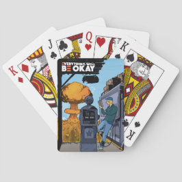 Baralho Tudo ficará bem jogando cartas