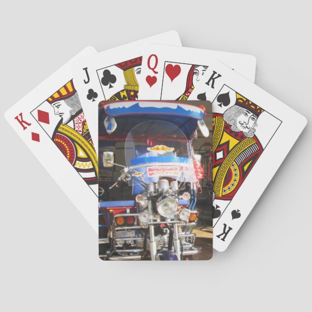 Baralho Tuk Novo Tuk marca ... Udon Thani, Isaan, Tailândi (Verso)