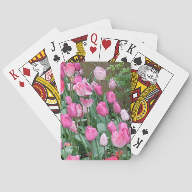 Baralho Tulipas Rosa (Verso)