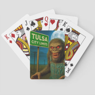 BARALHO TULSA, CARTAS DE JOGAR DE OKLAHOMA.