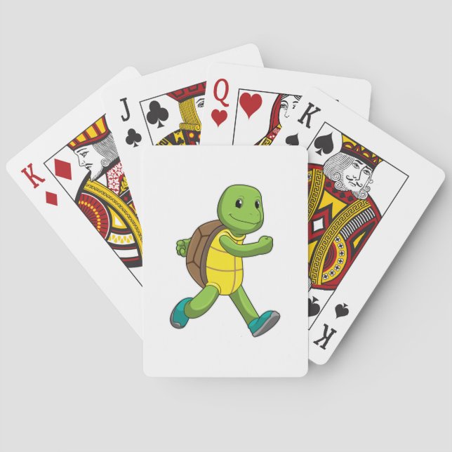Baralho Turtle como Runner em Runner (Verso)