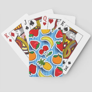 Baralho Tutti frutti, jogar cartas