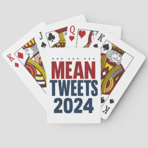 Baralho Tweets Maldosos 2024 Eleição Divertida Trump
