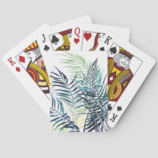 Baralho Twilight Palms - Tropical Leaves (Verso)