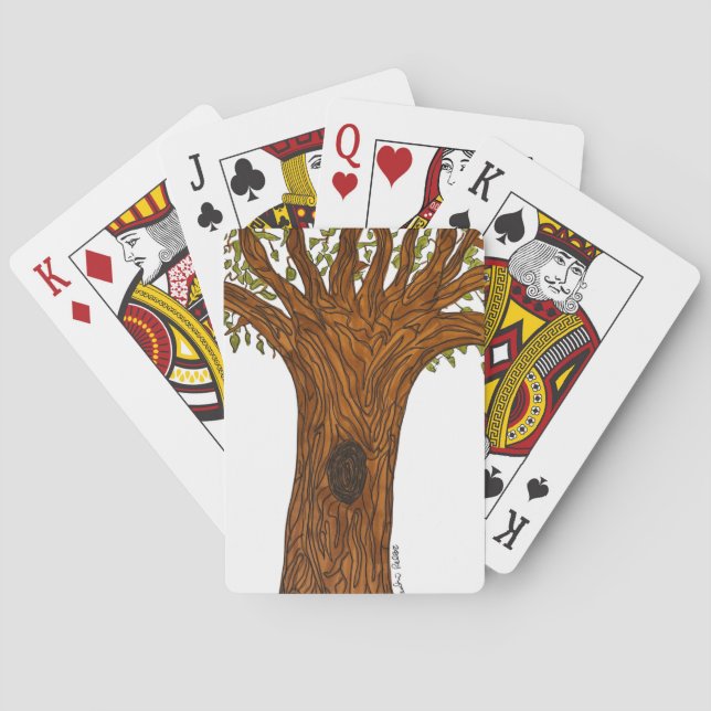 Baralho Twisted Tree Classic Playing Cards (Verso)
