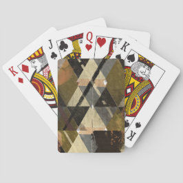 Baralho Um design abstrato moderno