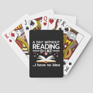 Baralho Um Dia Sem Leitura, Para Os Alugueiros De Livros