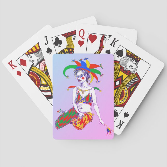 Baralho Um Jester (Verso)