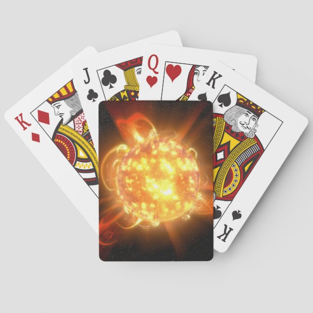 Baralho Um Jovem Anão Vermelho (Verso)