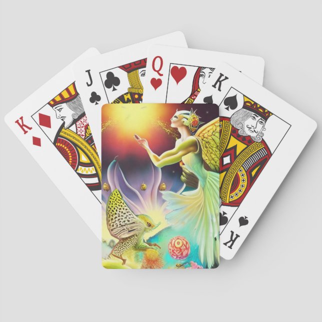 Baralho Um Tempo de Pintura de Óleo Recompensa (Verso)