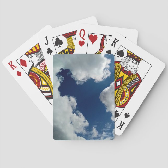 Baralho Uma curva nas nuvens (Verso)