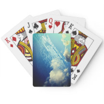 Uma dispersão de nuvens