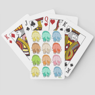 Baralho Uma Dúzia de Elefantes Jogando Cartas